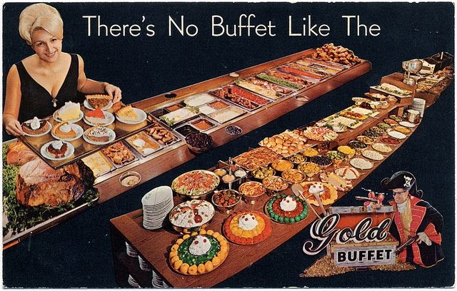 Gold Buffet advertisement